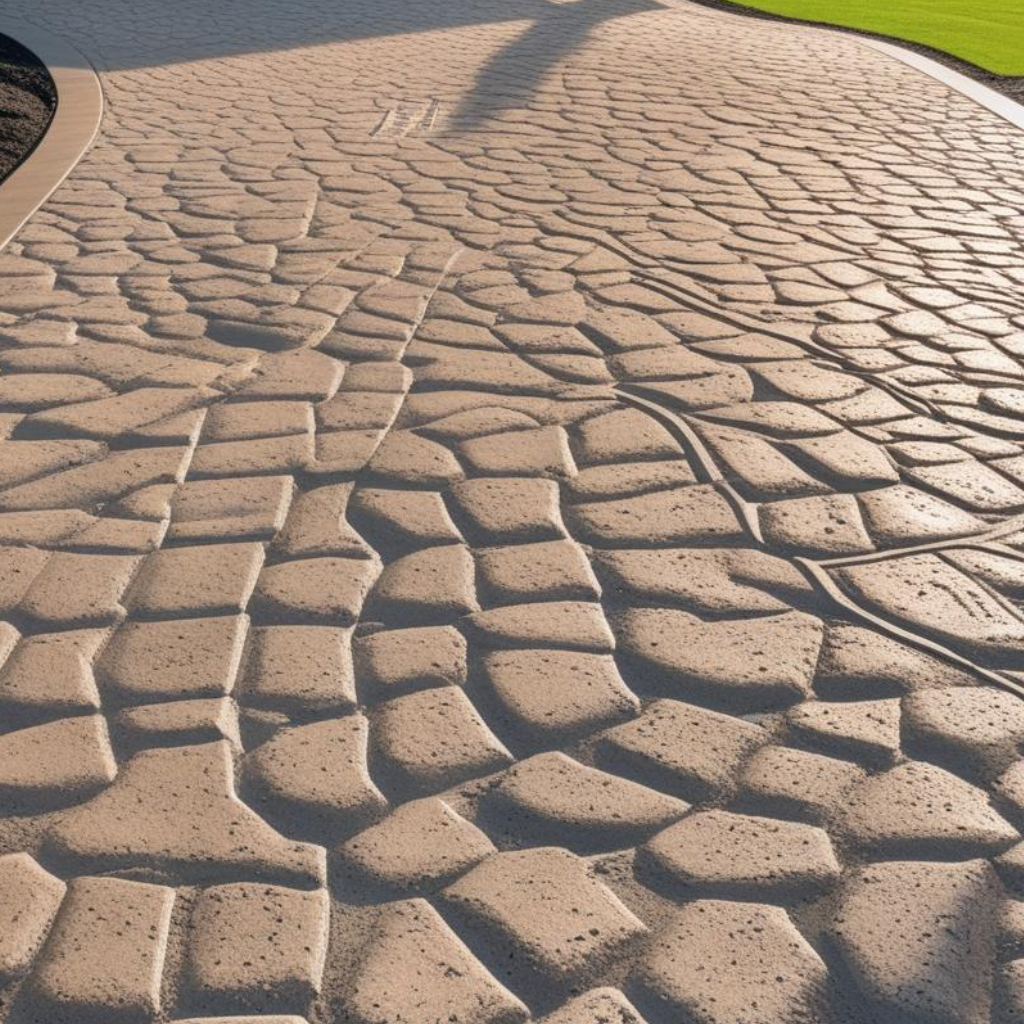 Imprinted Concrete Driveway Services by Willaston driveway company
